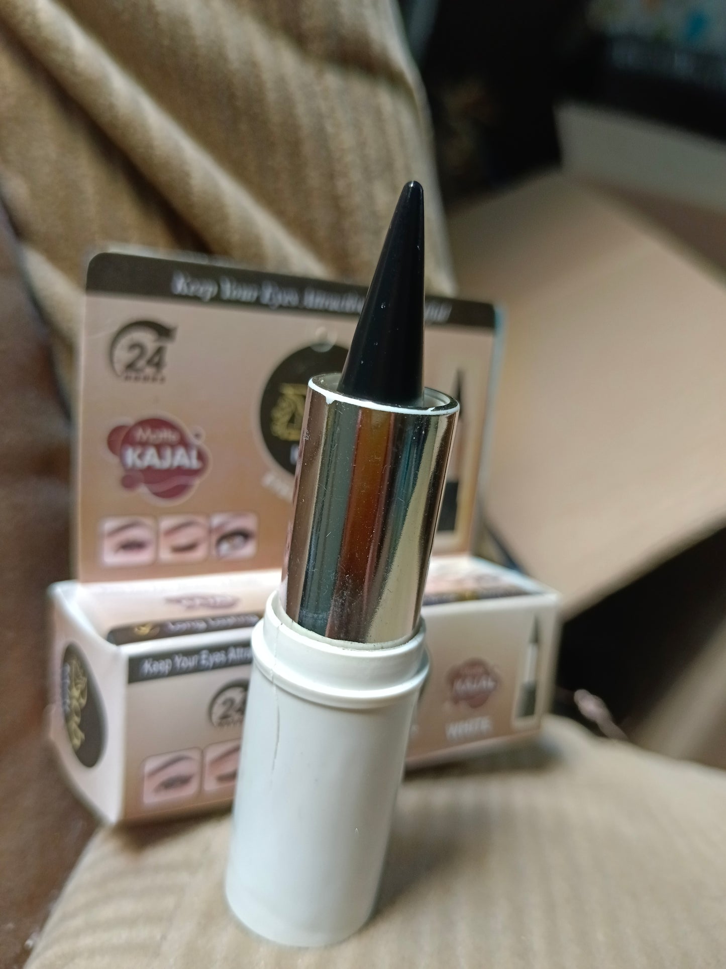 Bub Kajal Black & White – Long Lasting, Smudge-Proof Eye Kajal Duo