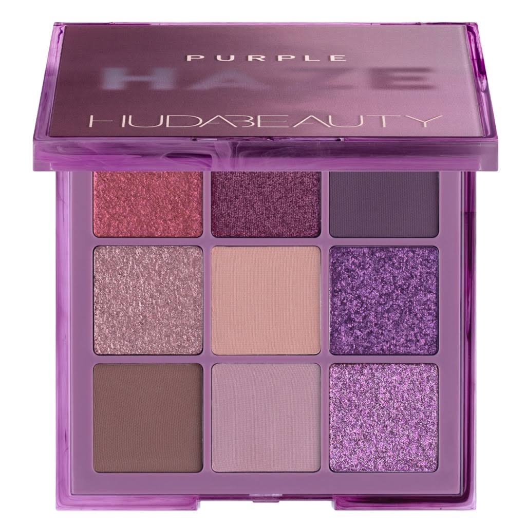 Huda Beauty New Purple Eyeshadow Palette – 18 Highly Pigmented Shades