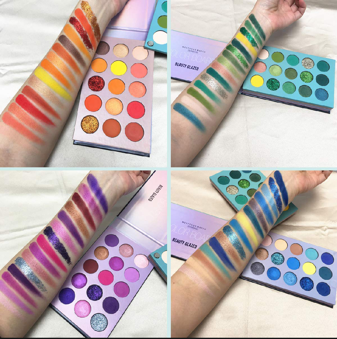 Beauty Glazed Color Board Eyeshadow Palette – 60 Highly Pigmented Shades
