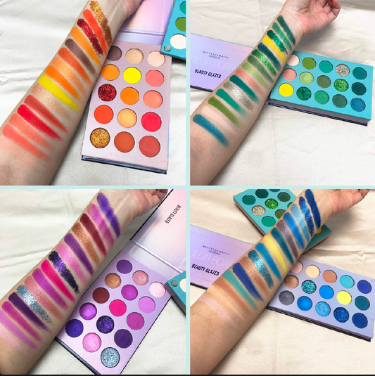 Beauty Glazed Color Board Eyeshadow Palette – 60 Highly Pigmented Shades