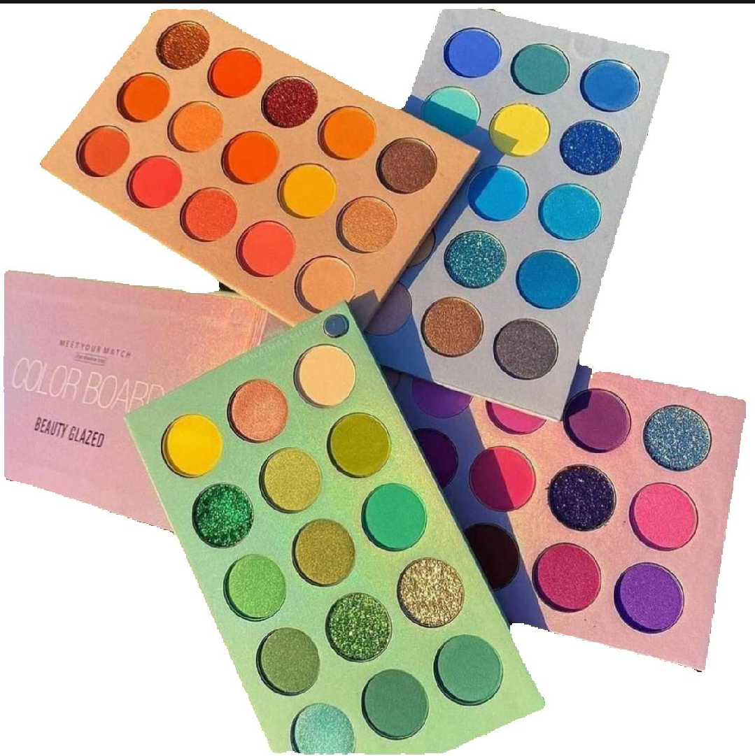 Beauty Glazed Color Board Eyeshadow Palette – 60 Highly Pigmented Shades