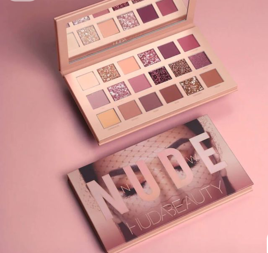 Huda Beauty New Nude Eyeshadow Palette – 18 Versatile Shades