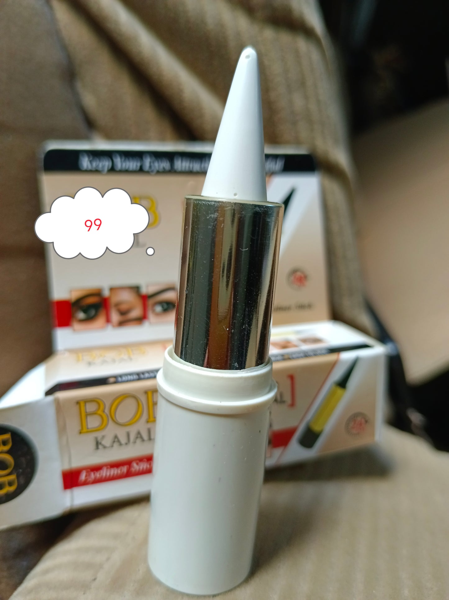 Bub Kajal Black & White – Long Lasting, Smudge-Proof Eye Kajal Duo